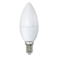 Лампа светодиодная Volpe (UL-00003803) E14 9W 4000K матовая LED-C37-9W/NW/E14/FR/NR
