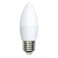 Лампа светодиодная Volpe (UL-00003807) E27 9W 3000K матовая LED-C37-9W/WW/E27/FR/NR