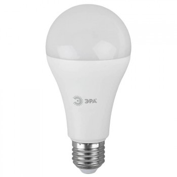 Лампа светодиодная ЭРА E27 21W 4000K матовая LED A65-21W-840-E27 (Россия)
