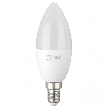 Лампа светодиодная ЭРА E14 10W 6500K матовая B35-10W-865-E14 R Б0045337 (РОССИЯ)