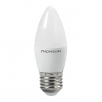 Лампа светодиодная Thomson E27 10W 3000K свеча матовая TH-B2023