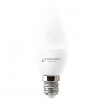 Лампа светодиодная Thomson E27 8W 6500K свеча матовая TH-B2310