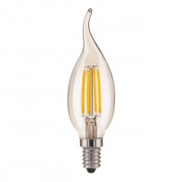 Лампа светодиодная Elektrostandard E14 7W 3300K прозрачная 4690389128356