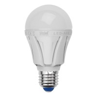Лампа светодиодная Uniel (UL-00001522) E27 8W 3000K груша матовая LED-A60 8W/WW/E27/FR PLP01WH