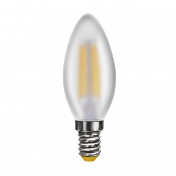 Лампа светодиодная E14 4W 2800К свеча матовая VG10-C2E14warm4W-F 6999 (Германия)
