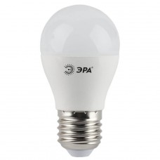 Лампа светодиодная ЭРА E27 7W 4000K матовая LED P45-7W-840-E27