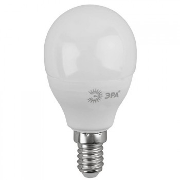 Лампа светодиодная ЭРА E14 11W 4000K матовая LED P45-11W-840-E14 (Россия)