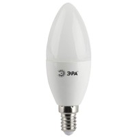 Лампа светодиодная ЭРА E14 5W 2700K матовая LED B35-5W-827-E14
