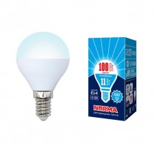 Лампа светодиодная Volpe (UL-00003831) E14 11W 4000K матовая LED-G45-11W/NW/E14/FR/NR
