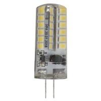 Лампа светодиодная ЭРА G4 3,5W 4000K прозрачная LED JC-3,5W-12V-840-G4