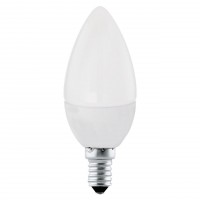 Лампа светодиодная Eglo E14 4W 3000К матовая 11421