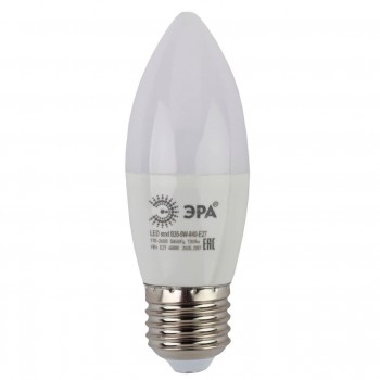 Лампа светодиодная ЭРА E27 9W 4000K матовая B35-9W-840-E27 Б0047937 (РОССИЯ)