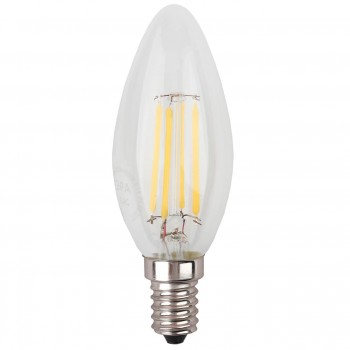 Лампа светодиодная ЭРА E14 9W 2700K прозрачная F-LED B35-9w-827-E14 Б0046991 (РОССИЯ)