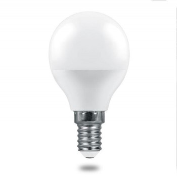 Лампа светодиодная Feron E14 7,5W 2700K Матовая LB-1407 38071 (РОССИЯ)