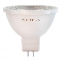 Лампа светодиодная Voltega GU5.3 7W 4000К полусфера прозрачная 7063