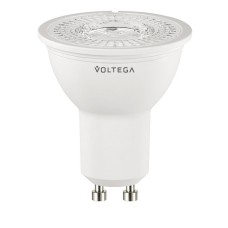 Лампа светодиодная Voltega GU10 6W 2800К полусфера матовая VG2-S2GU10warm6W 6948