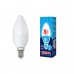 Лампа светодиодная (UL-00003803) E14 9W 4000K матовая LED-C37-9W/NW/E14/FR/NR (Китай)