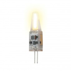 Лампа светодиодная Uniel (UL-00000185) G4 2W 3000K колба прозрачная LED-JC-220/2W/WW/G4/CL SIZ05TR
