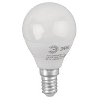 Лампа светодиодная ЭРА E14 8W 2700K матовая ECO LED P45-8W-827-E14