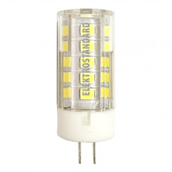 Лампа светодиодная G4 5W 3300K кукуруза прозрачная 4690389093654 (Китай)