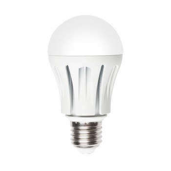 Лампа светодиодная (08131) E27 9W 3000K груша матовая LED-A60-9W/WW/E27/FR ALM01WH (Китай)