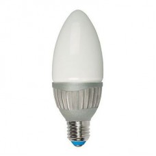 Лампа светодиодная Uniel (07103) E14 4W 4500K свеча матовая LED-C37-4W/NW/E14/FR