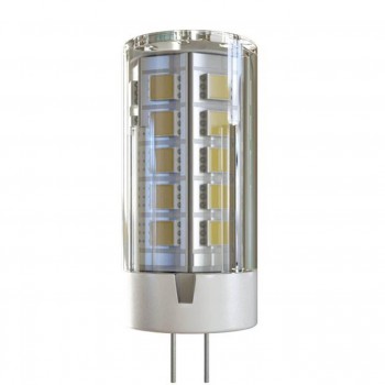 Лампа светодиодная G4 4W 2800К прозрачная VG9-K1G4warm4W-12 7030 (Германия)