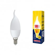 Лампа светодиодная Volpe (UL-00003817) E14 11W 3000K матовая LED-CW37-11W/WW/E14/FR/NR
