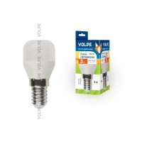 Лампа светодиодная Volpe (UL-00000178) E14 3W 3000K груша матовая LED-Y27-3W/WW/E14/FR/Z