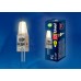 Лампа светодиодная (UL-00000183) G4 1,5W 3000K колба прозрачная LED-JC-12/1,5W/WW/G4/CL SIZ05TR (Китай)