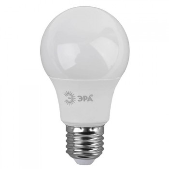 Лампа светодиодная ЭРА E27 9W 2700K матовая LED A60-9W-827-E27 (Россия)