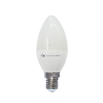Лампа светодиодная Наносвет Е14 6W 2700K матовая LH-CD-60/E14/927 L050 (РОССИЯ)