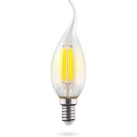 Лампа светодиодная Voltega E14 9W 4000K прозрачная VG10-CW35E14cold9W-F 7133