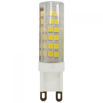 Лампа светодиодная ЭРА G9 7W 4000K прозрачная LED JCD-7W-CER-840-G9 (Россия)
