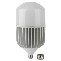 Лампа светодиодная ЭРА E27/E40 100W 4000K матовая LED POWER T160-100W-4000-E27/E40