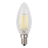Лампа светодиодная ЭРА E14 9W 4000K прозрачная F-LED B35-9w-840-E14 Б0046995