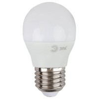 Лампа светодиодная ЭРА E27 9W 4000K матовая LED P45-9W-840-E27