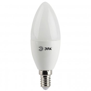 Лампа светодиодная ЭРА E14 5W 4000K матовая B35-5W-840-E14 Б0047932 (РОССИЯ)