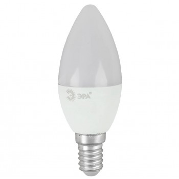 Лампа светодиодная ЭРА E14 8W 4000K матовая LED B35-8W-840-E14 R Б0050200 (РОССИЯ)