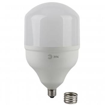 Лампа светодиодная ЭРА E27/E40 65W 4000K матовая LED POWER T160-65W-4000-E27/E40 Б0049586 (РОССИЯ)