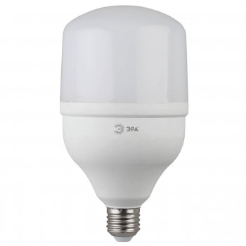 Лампа светодиодная ЭРА E27 20W 2700K матовая LED POWER T80-20W-2700-E27 Б0049587 (РОССИЯ)
