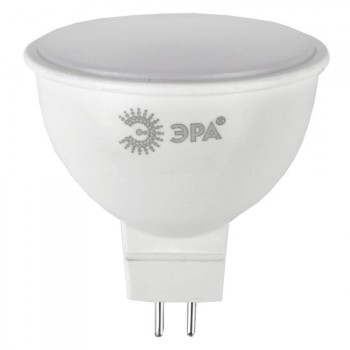 Лампа светодиодная ЭРА GU5.3 11W 6500K матовая LED MR16-11W-865-GU5.3 R Б0045347 (РОССИЯ)