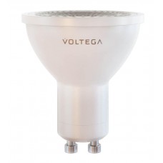 Лампа светодиодная Voltega GU10 7W 4000К полусфера прозрачная 7061