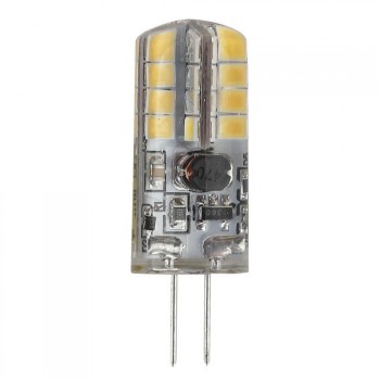 Лампа светодиодная ЭРА G4 2,5W 4000K прозрачная LED JC-2,5W-12V-840-G4 (Россия)