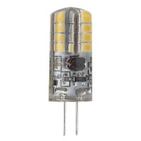 Лампа светодиодная ЭРА G4 2,5W 2700K прозрачная LED JC-2,5W-12V-827-G4