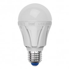 Лампа светодиодная Uniel (UL-00001526) E27 12W 3000K груша матовая LED-A60 12W/WW/E27/FR PLP01WH
