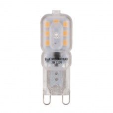 Лампа светодиодная Elektrostandard G9 3W 3300K колба матовая 4690389085642
