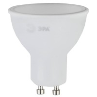 Лампа светодиодная ЭРА GU10 12W 2700K матовая LED MR16-12W-827-GU10