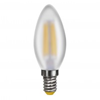 Лампа светодиодная Voltega E14 6W 2800K матовая VG10-C2E14warm6W-F 7044