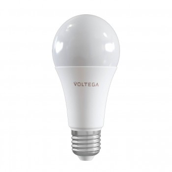 Лампа светодиодная Voltega E27 15W 4000K матовая VG2-A60E27cold15W 7157 (ГЕРМАНИЯ)